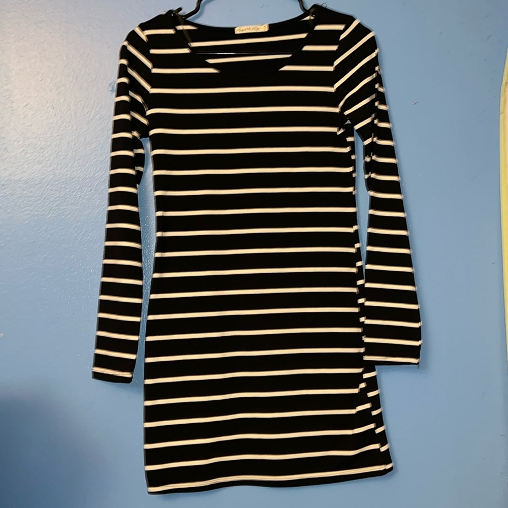 Striped Bodycon Dress